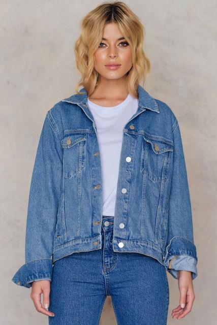 The Future Equals Female Denim Jacket