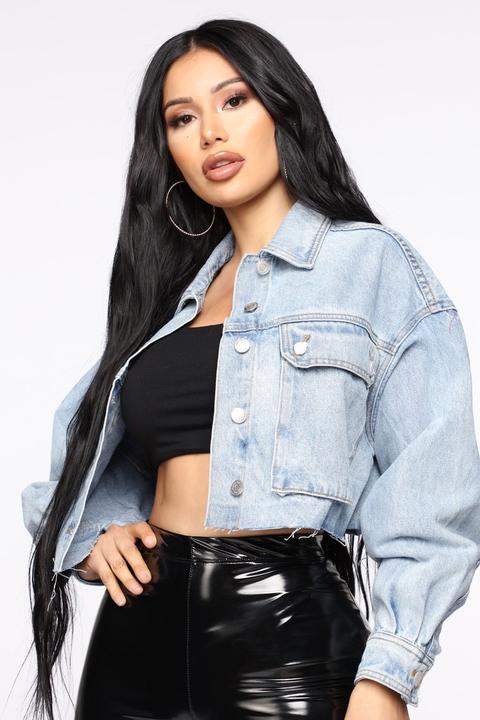 Fashion nova 2025 denim jacket