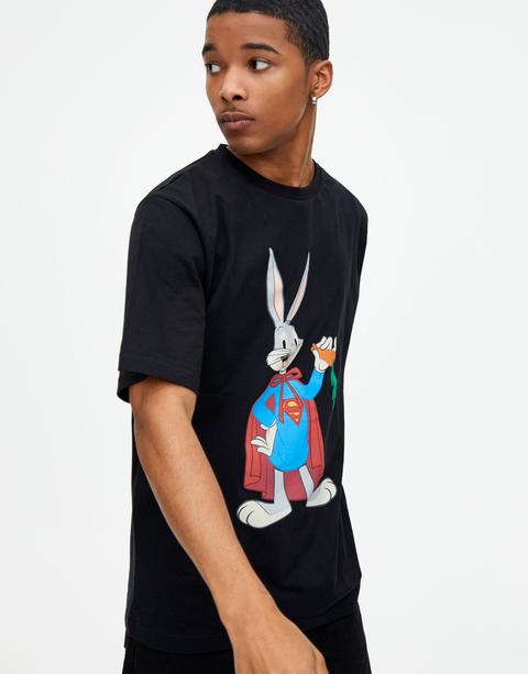 pull and bear bugs bunny t shirt