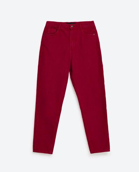 Pantaloni Mom Fit