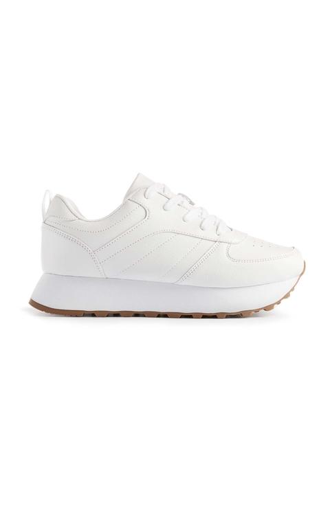 deportivas blancas plataforma