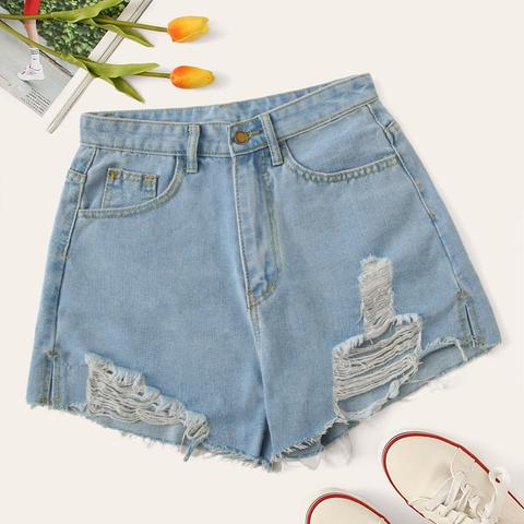 Shorts Denim Rotos