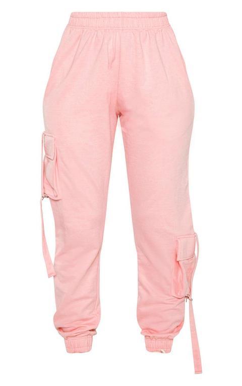 baby pink cargo pants