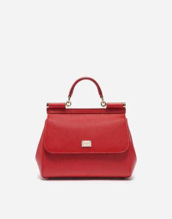Borsa Sicily Media In Pelle Dauphine