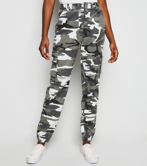 new look grey camo trousers