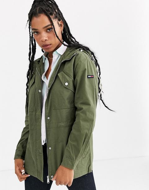 Tommy Jeans - Essential - Parka - Verde