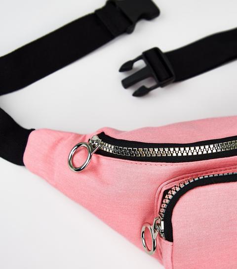 bright pink bum bag