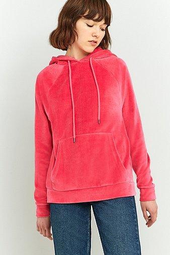 Bdg Velour Hoodie - Womens S