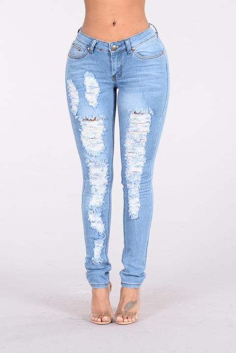 Light Of The Sun Jeans - Light Blue