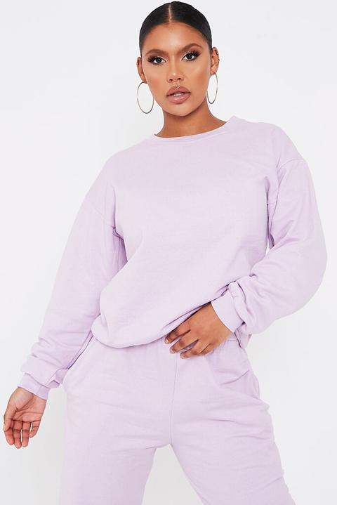 Lilac Basic Sweatshirt