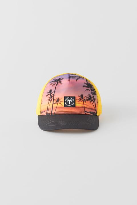 Gorra Estampado Playa