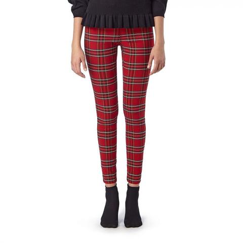 Leggings Skinny Scozzese