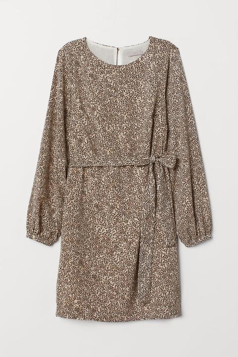 H & M - Abito Fantasia - Beige