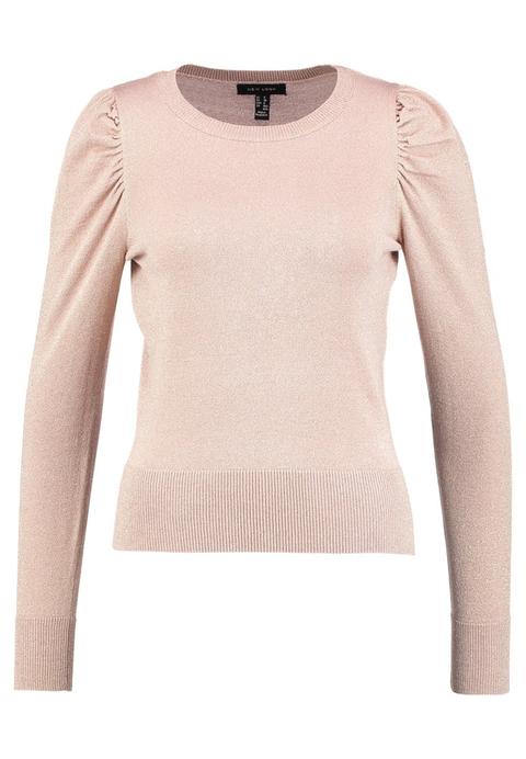 New Look Puff Sleeve Maglione Nude