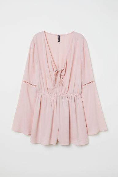 H & M - Mono Con Detalle Anudado - Rosa