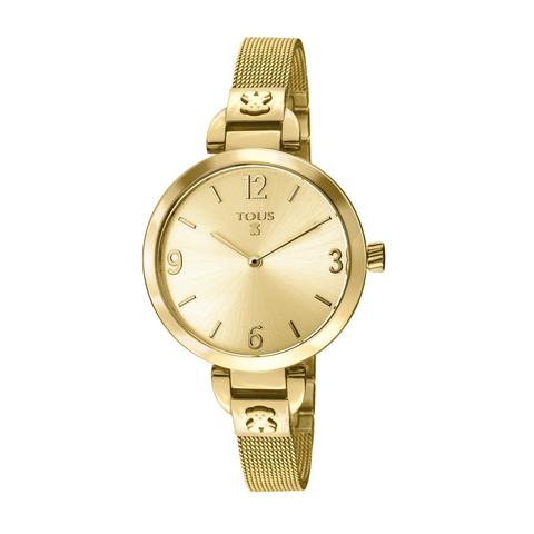 Reloj Bohème De Acero Ip Dorado