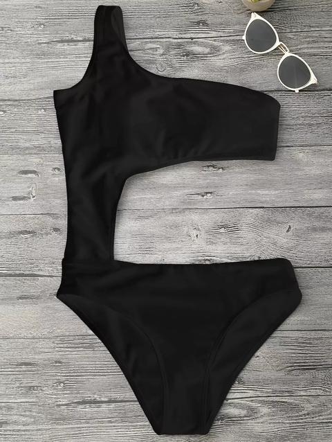 Costume Da Bagno Monokini One Piece Asimmetric Cutout