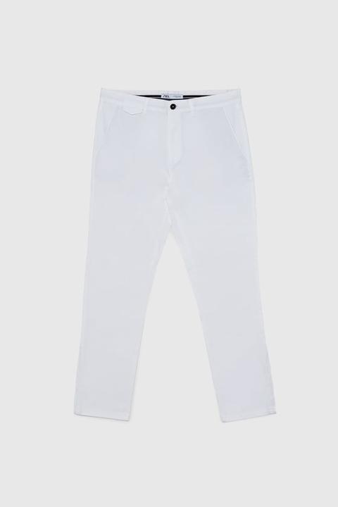 Pantaloni Chino Slim Fit