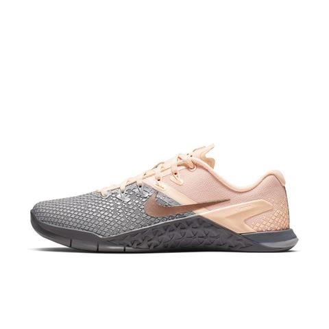 Nike Metcon 4 Xd Metallic Zapatillas De Cross Training Y Levantamiento De Pesas - Mujer - Gris