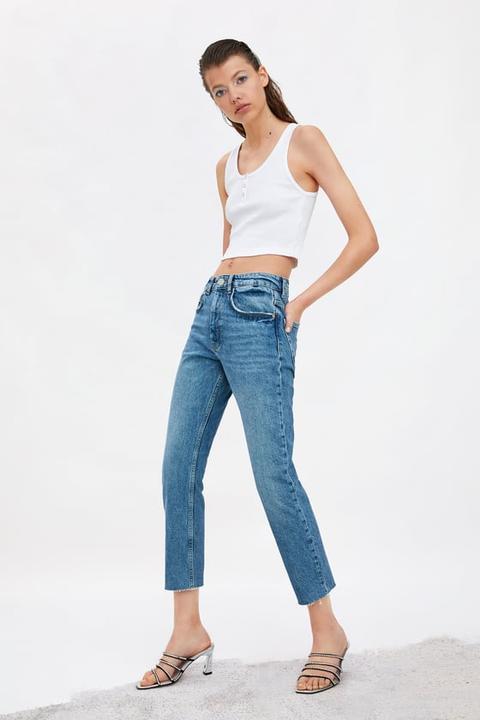 Jeans Mid Rise Slouchy