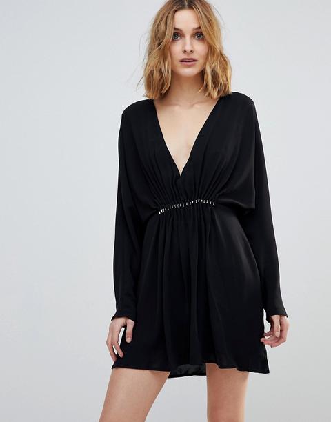 Keepsake - Hurricane - Vestitino Con Scollo A V - Nero