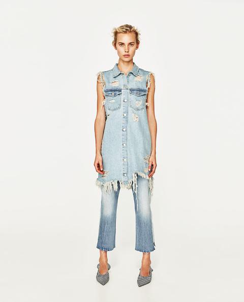 Abito Gilet Denim
