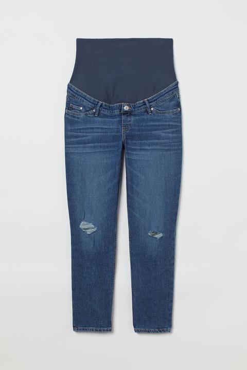 Mama Vintage Straight Jeans - Azul