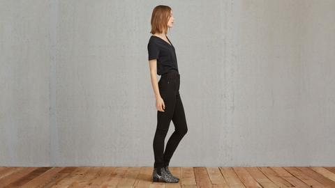 Sliver High Rise Skinny Jeans