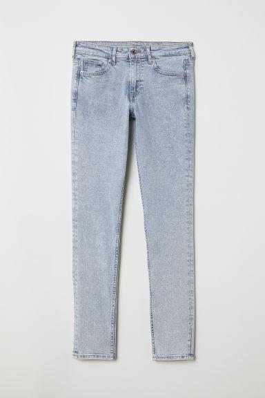 H & M - Skinny Regular Jeans - Blu