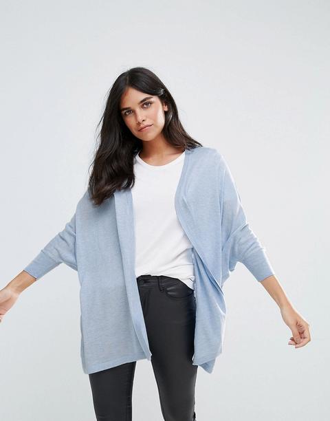 Jdy - Cardigan Aperto - Blu