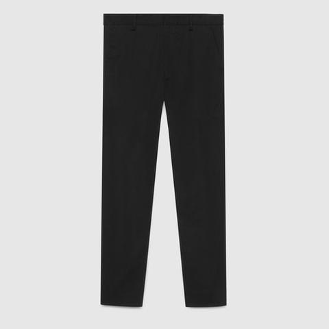 Pantalone Chino In Gabardina Stretch