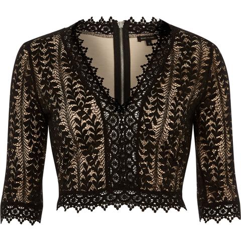 river island crochet top