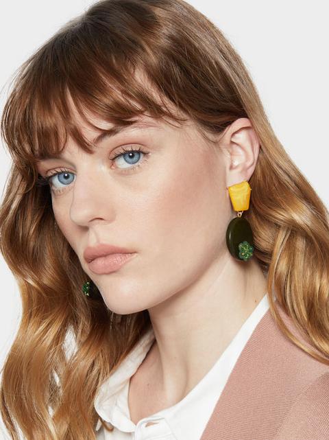 Pendientes Largos Hindi Flor
