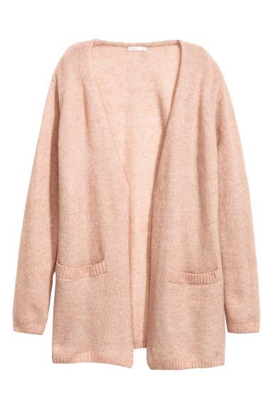 Cardigan Aus Mohairmix - Orange - Damen