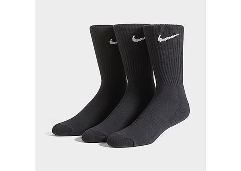 nike 3 pack cushioned crew socks