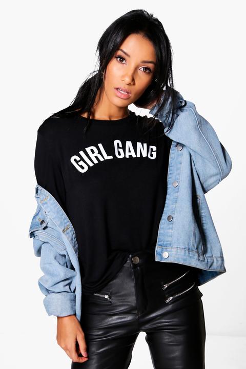 Flora Girl Gang Oversized T-shirt