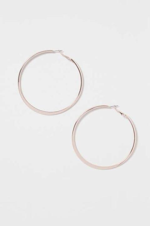 Flat Hoop Earrings