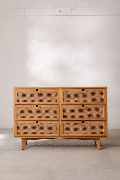 Marte 6 Drawer Dresser Tan At Urban Outfitters From Urban