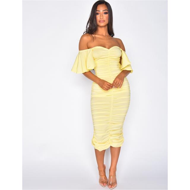 robe jaune citron