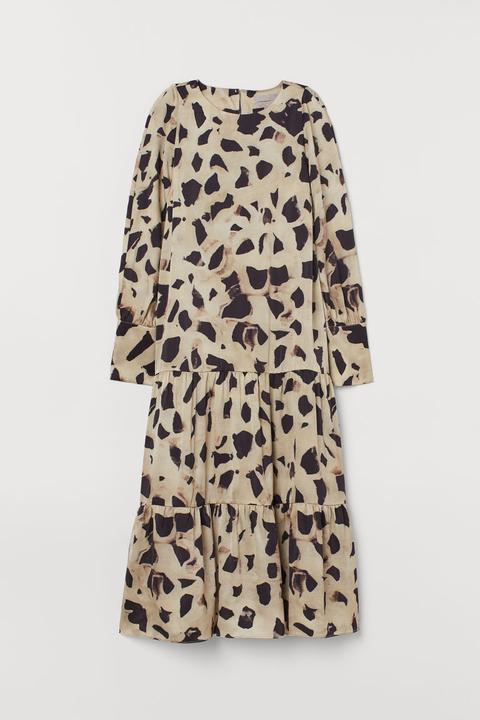 h&m silk dress