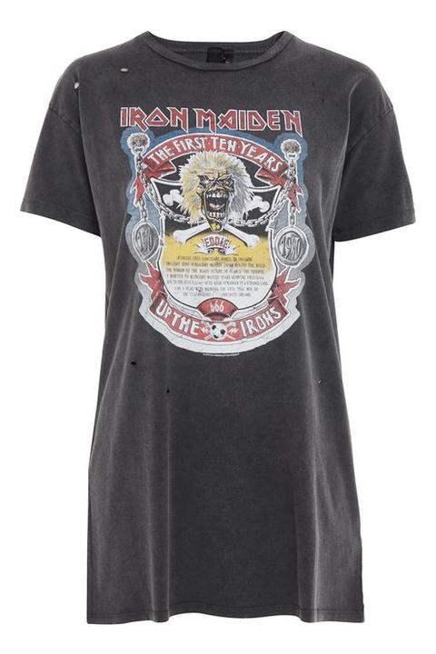 Iron Maiden T-shirt Dress By And Finally