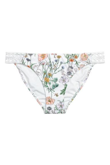 H & M - Slip Bikini - Bianco