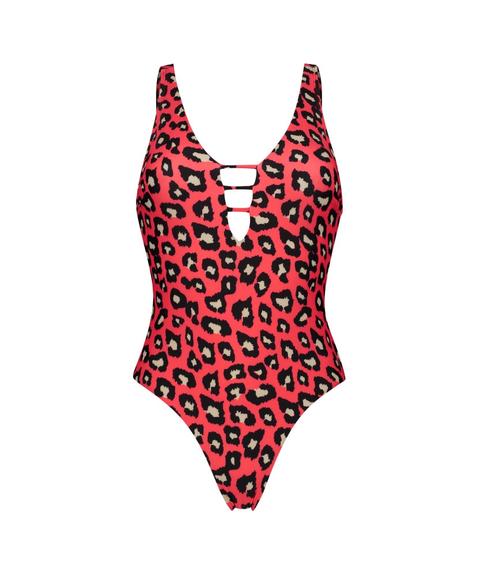 Hunkemöller Traje De Baño Rebel Cat Naranja