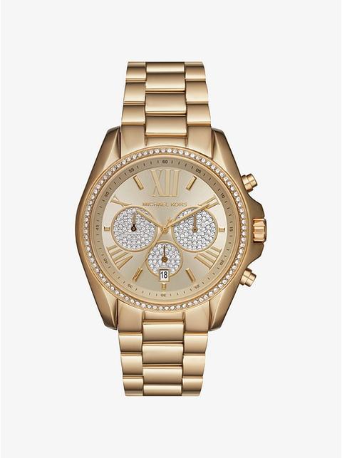 Bradshaw Pavé Gold-tone Watch