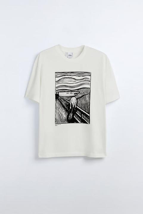 Camiseta Estampación El Grito © Munch Museum