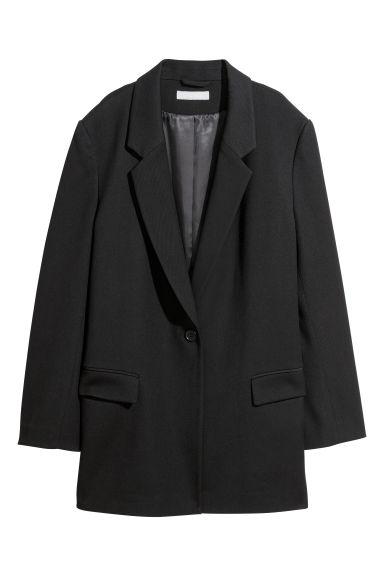 H & M - Giacca Oversize - Nero