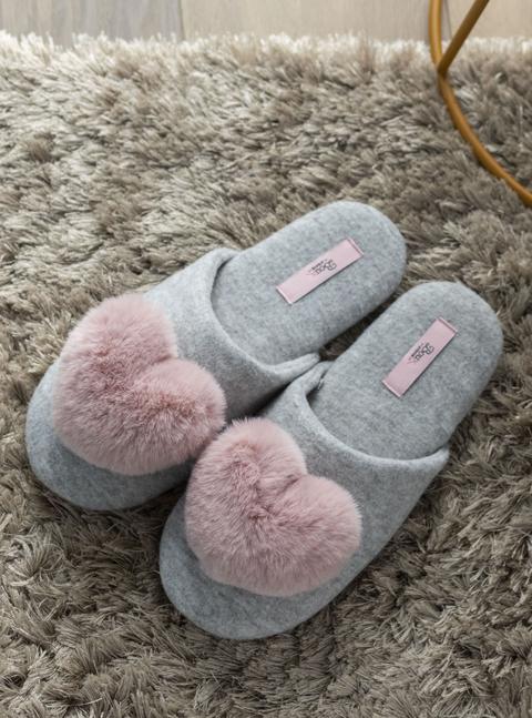 Boux avenue pink online slippers