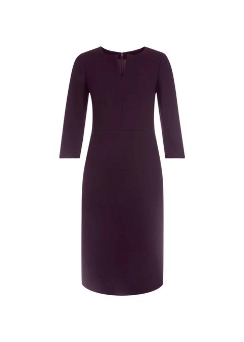 hobbs aubergine dress