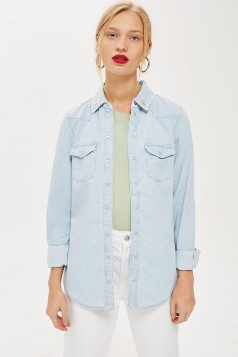 Fitted Denim Shirt