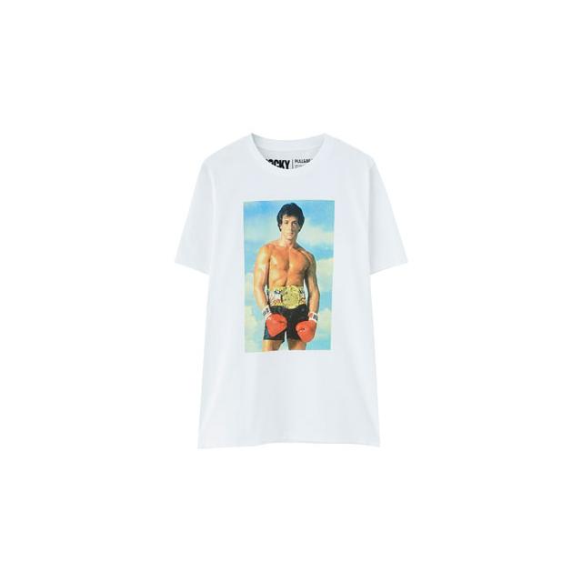 Camiseta Rocky Balboa from Pull and Bear on 21 Buttons